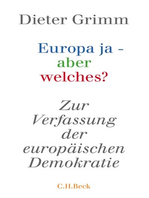 cover image of Europa ja--aber welches?